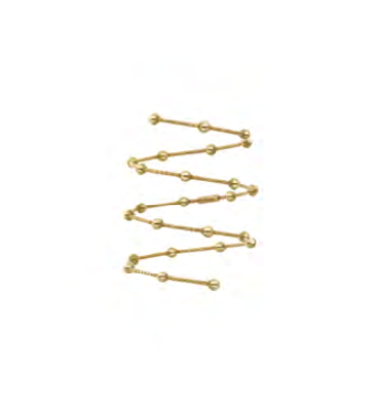 Anello Magic Wire Pianeti in Oro 18Kt 1/2 Spirale Ref. 91-AS-G-01