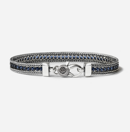 NOVE25 TENNIS BRACCIALE TENNIS BLU FOXTAIL Ref. N25BRA00420