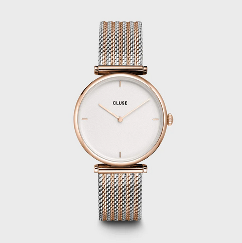 Orologio CLUSE donna Triomphe Mesh Bicolour CW0101208001