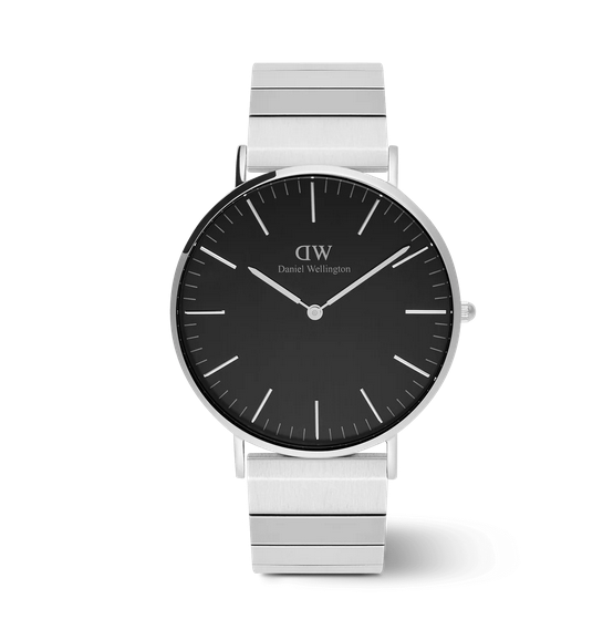 Orologio Daniel Wellington Classic Piano Onyx Silver Ref. DW00100774