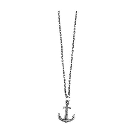 COLLANA PENDENTE NOVE25 ANCORA PICCOLA ARGENTO N25COL00363