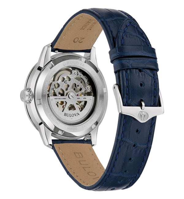 Orologio Bulova Uomo Automatico Scheletrico Sutton Skeleton 40mm Ref. 96A330