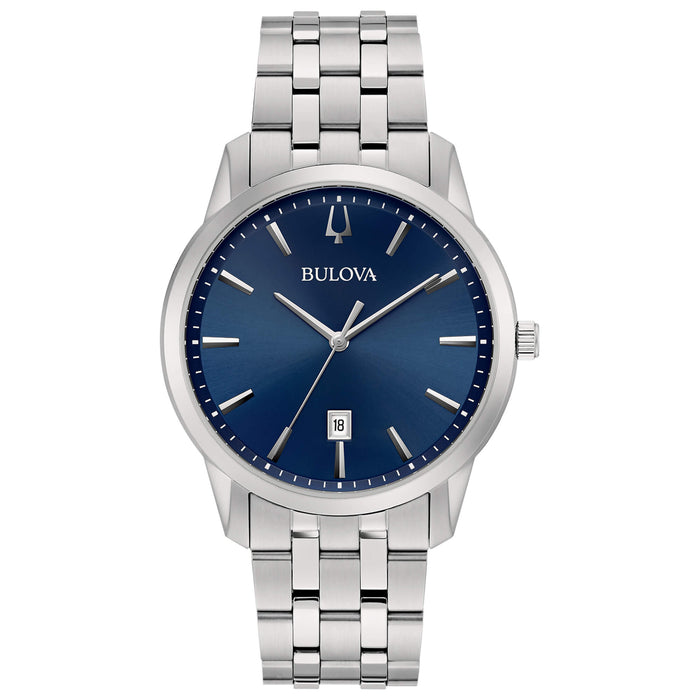 Orologio Bulova Uomo Sutton Classic Quarzo Blu Ref. 96B338
