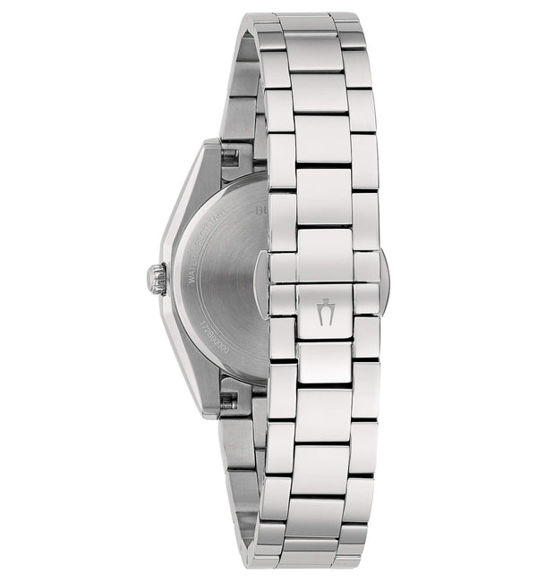 Orologio Donna Bulova Diamanti Surveyor Lady Quarzo Blu Ref. 96P229