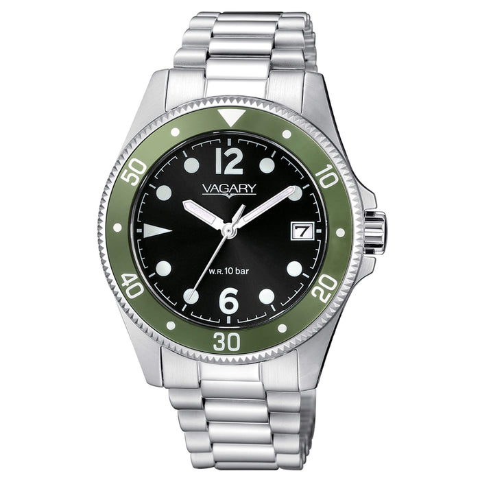 Orologio Solo Tempo Vagary By Citizen Aqua39 verde Donna VD5-210-53