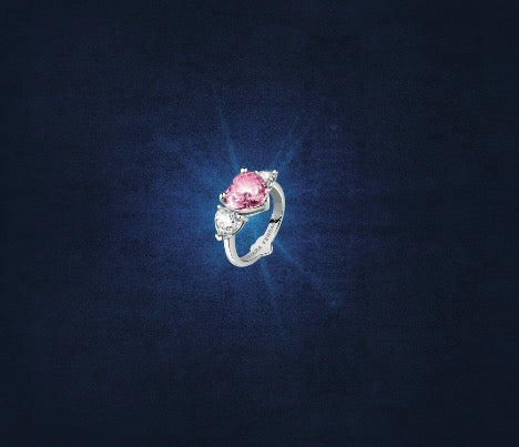 Anello cuore rosa Chiara Ferragni diamond heart J19AUV33