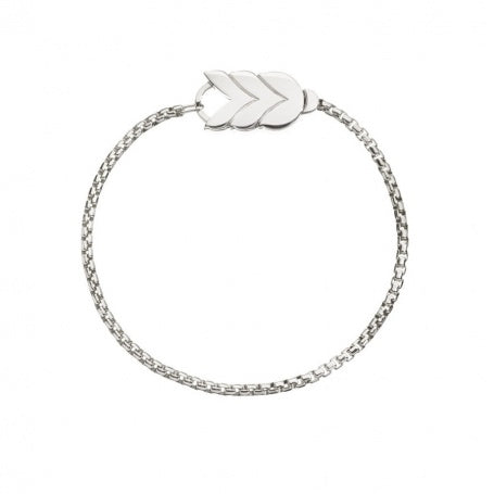 Queriot Civita Bracciale Spiga in argento