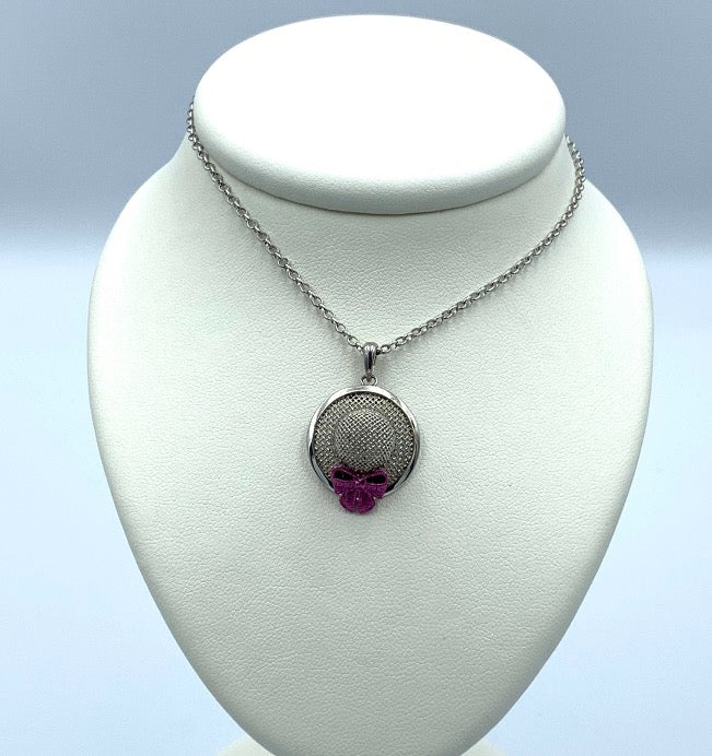 Collana con cappello pendente Chapeau in Argento C004