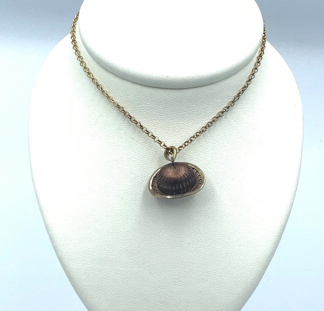 Collana con cappello pendente Chapeau in Argento C036