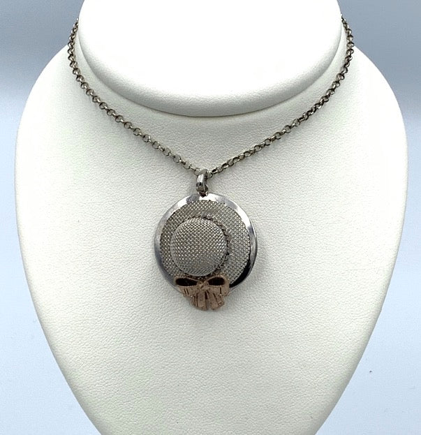 Collana con pendente Chapeau in Argento C061