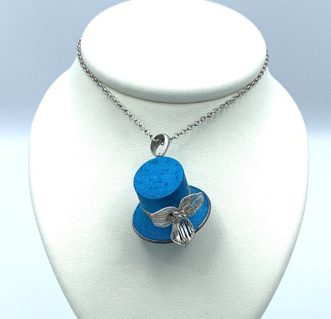 Collana con pendente Chapeau in Argento C011