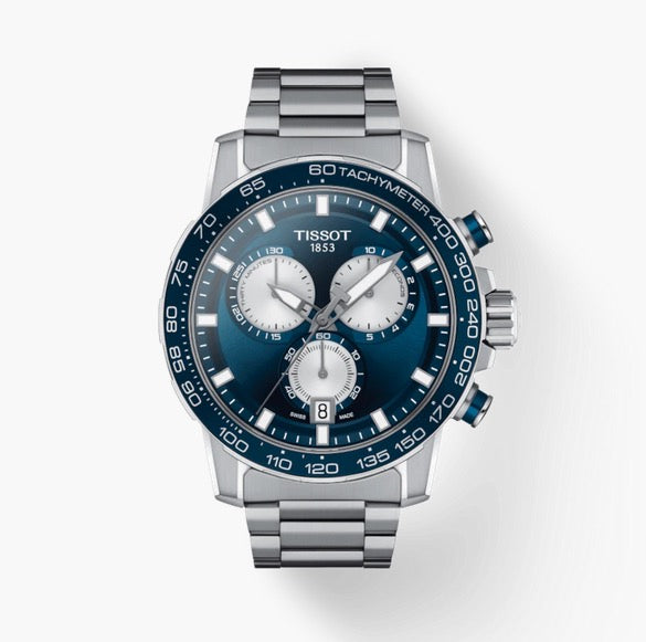 OROLOGIO TISSOT SUPERSPORT CHRONO BLU Quarzo T125.617.11.041.00