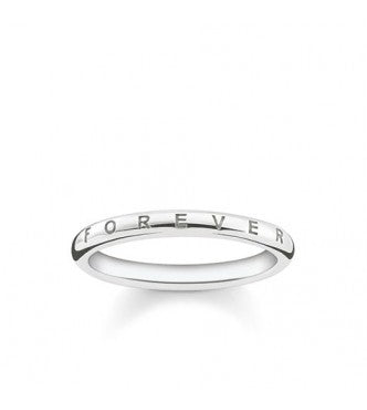 Anello fedina argento Thomas Sabo