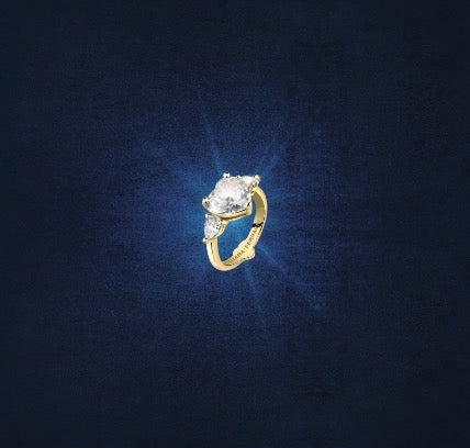 Anello cuore rosa Chiara Ferragni diamond heart J19AUV32