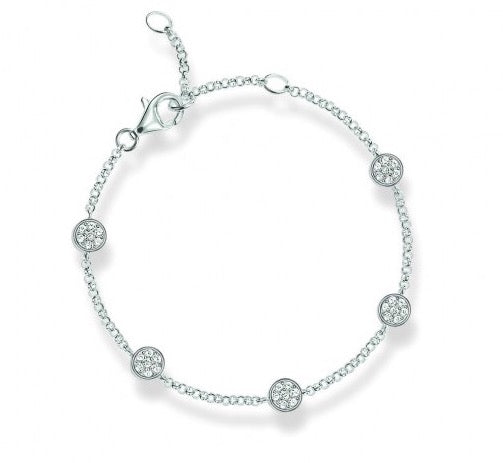 Bracciale Thomas Sabo Argento e zirconi
