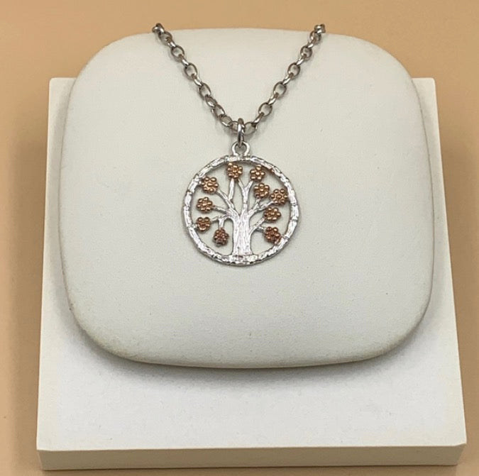 Collana Julie Julsen in Argento 925 con Albero della Vita S01
