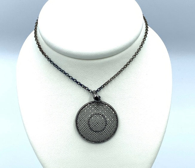 Collana con pendente Chapeau in Argento C021