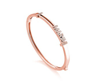 Marcello Pane Bracciale Rigido COMPONIBILE in Argento Rosa