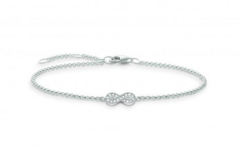 Thomas Sabo Glam Argento e Diamanti D_A0002-725-14-L19,5V