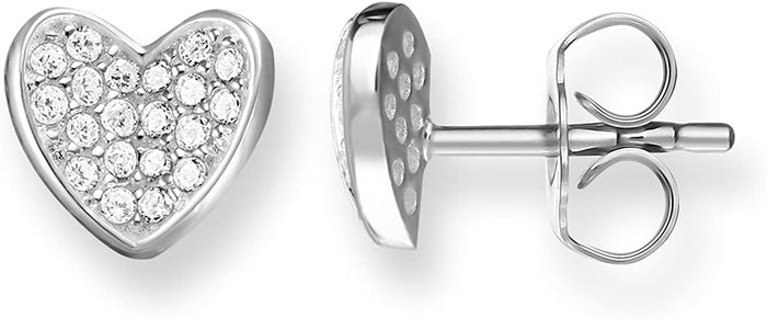 Orecchini a cuore Thomas Sabo in argento e Diamanti