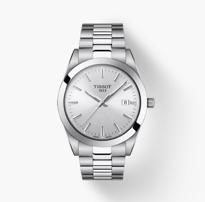 Orologio TISSOT Gentleman Argento Quarzo T127.410.11.031.00