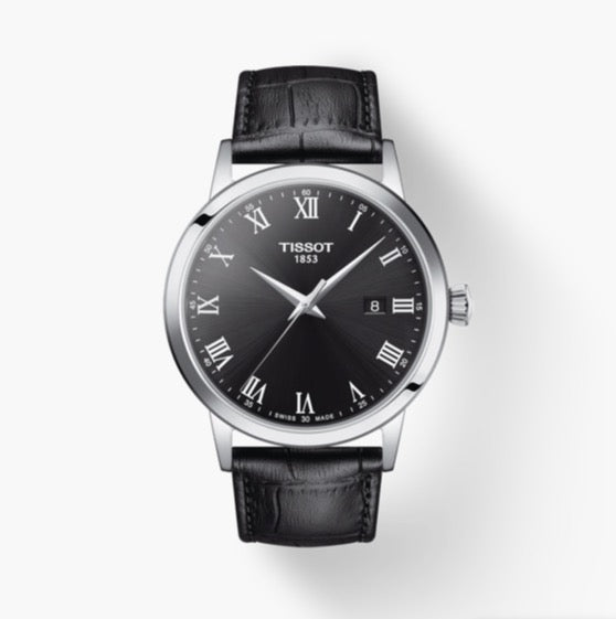 Orologio TISSOT CLASSIC DREAM Pelle Nero T129.410.16.053.00