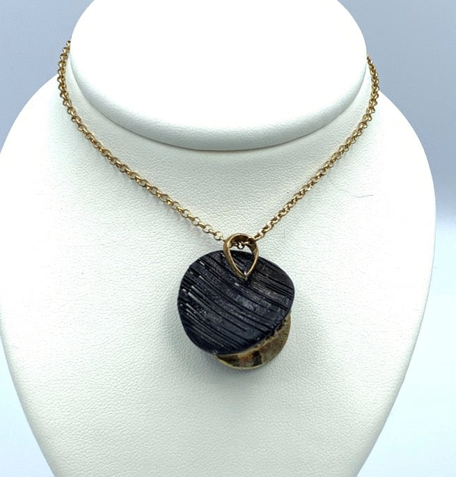 Collana con pendente Chapeau in Argento C015