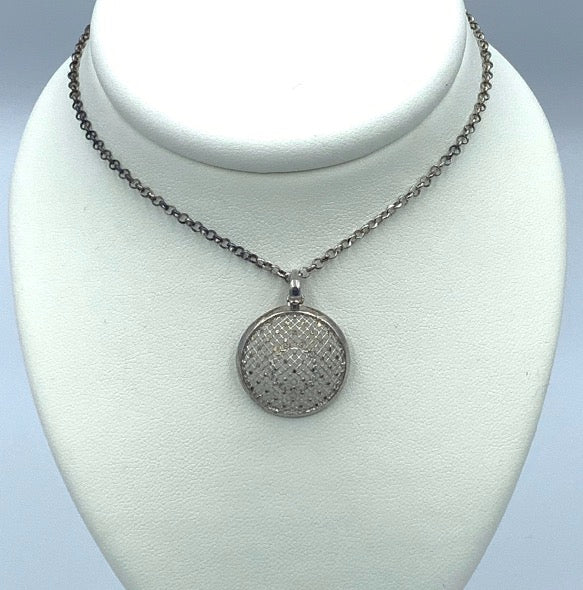 Collana con cappello pendente Chapeau in Argento C038