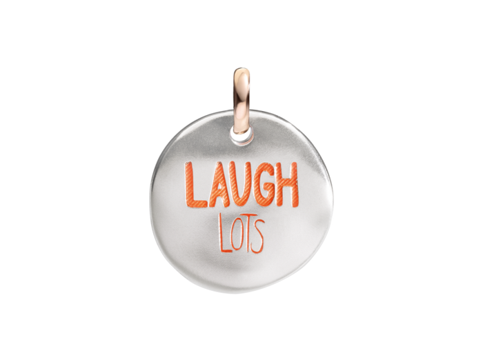 Queriot Civita ciondolo moneta Laugh Lost