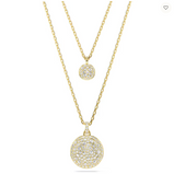 Pendente Swarovski stratificato Sublima Bianco, Placcato color oro Ref. 5683442