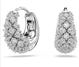 Orecchini Swarovski Sublima Bianchi, Placcato rodio Ref. 5732282