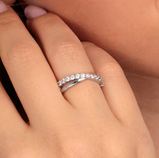 ANELLO DONNA MORELLATO SCINTILLE IN ARGENTO Ref. SAQF150