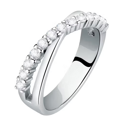 ANELLO DONNA MORELLATO SCINTILLE IN ARGENTO Ref. SAQF150