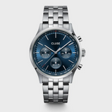 Orologio Cluse Anthéor Multifunction Watch Steel Blue, Silver Colour  CW21003