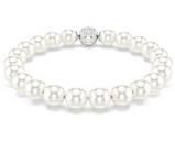 Bracciale Swarovski  Braccialetto Matrix Crystal Pearl Bianco Placcato rodio Ref.5747747