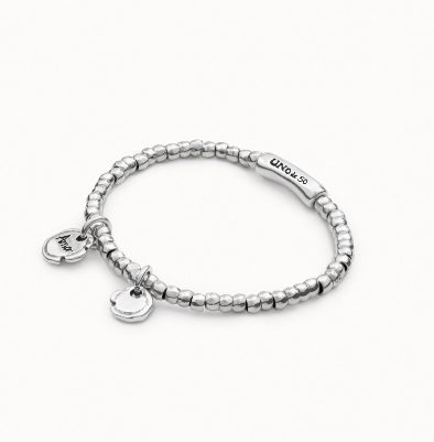 Bracciale UNOde50 placcato in argento sterling multicharms per donna Ref. PUL1596