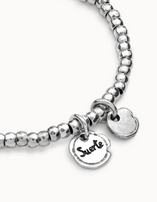 Bracciale UNOde50 placcato in argento sterling con charm integrati REf. PUL1597