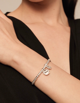 Bracciale UNOde50 placcato in argento sterling multicharms per donna Ref. PUL1596