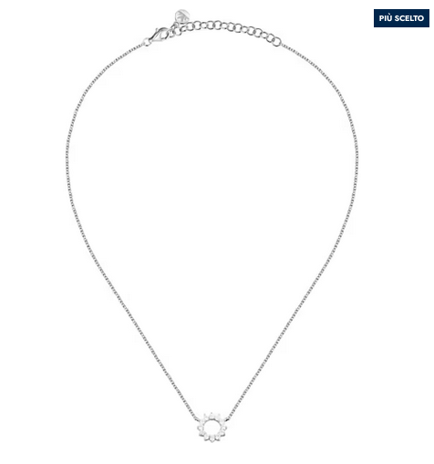 COLLANA MORELLATO DONNA IN ARGENTO TESORI Ref. SAIW262
