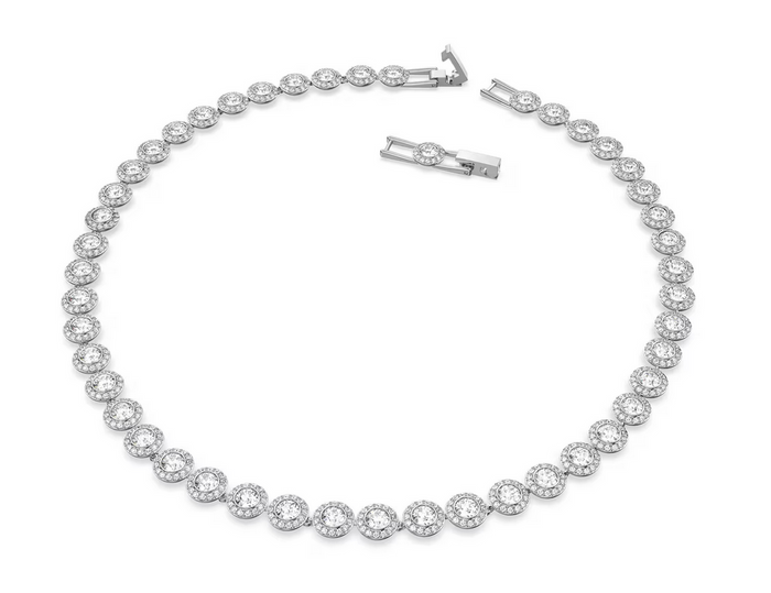 Collana Swarovski Una Angelic Tennis taglio raund ref. 5117703