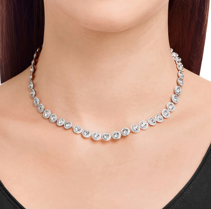 Collana Swarovski Una Angelic Tennis taglio raund ref. 5117703