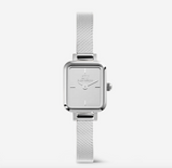 OROLOGIO DANIEL WELLINGTON Quadro Mini Reflection Silver 15,4 x 18,2 mm DW00100800