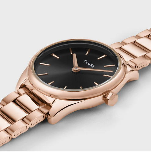 Orologio CLUSE donna Féroce Mini Steel, Black, Rose Gold Colour  CW11703