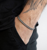 NOVE25 BRACCIALE TENNIS WHITE FOXTAIL CON BRILLANTI Ref. N25BRA00421