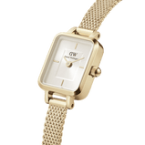 OROLOGIO DANIEL WELLINGTON QUADRO MINI EVERGOLD GOLD CHAMPAGNE 15,4 x 18,2 mm DW00100656
