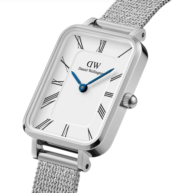 OROLOGIO DANIEL WELLINGTON QUADRO PRESSED NUMERI ROMANI 20x26 mm DW00100690
