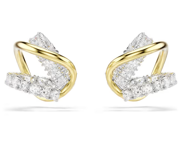 Orecchini Swarovski ear cuff Hyperbola Taglio misto Bianchi Mix di finiture Ref.5742842