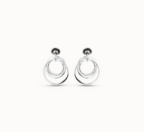 Orecchini UNOde50 Orecchini anello irregolari placcati argento Sterling Ref. PEN0358