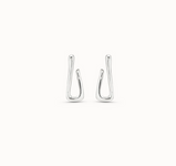 Orecchini UNOde50 Orecchini placcati argento Sterling a forma di maglia Ref.PEN0795