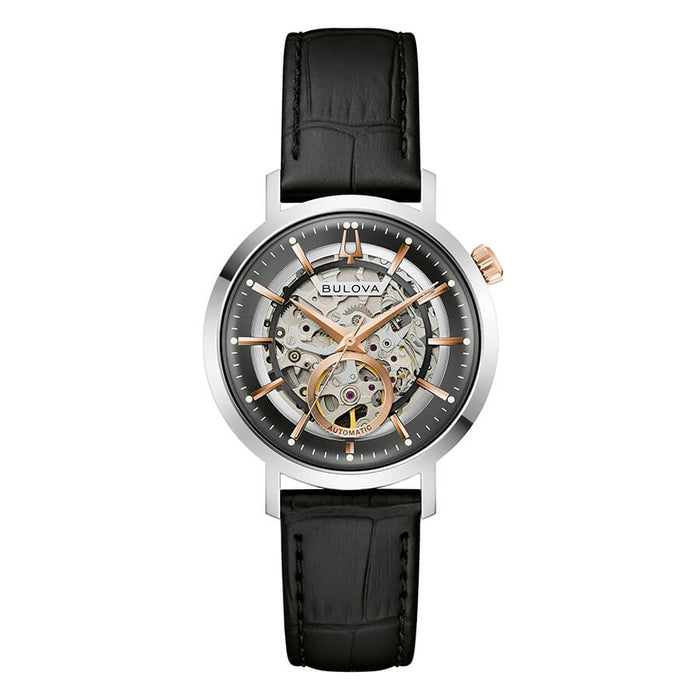 Orologio Bulova Uomo Automatico Aerojet Skeletric Automatic 38 mm Ref. 98A344
